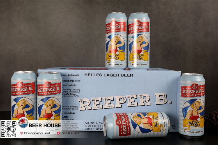 Thùng 24 lon reeper b helles