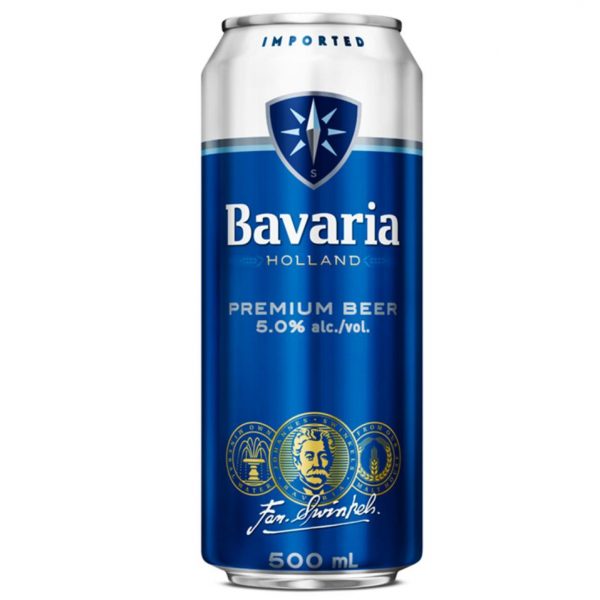 bia bavaria lon 500ml