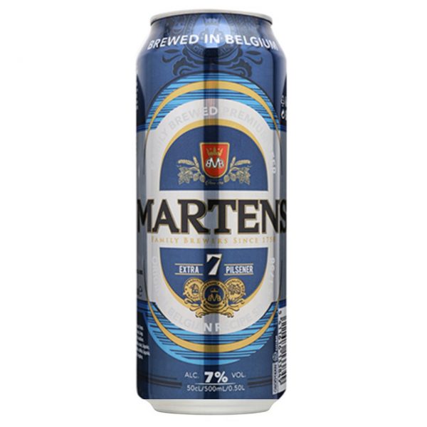Bia Martens Extra 7% – Lon 500ml - Thùng 24 Lon