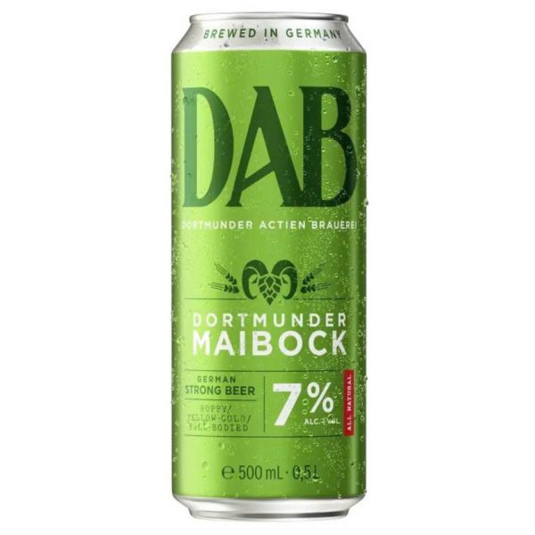 Bia DAB Maibock 7% - Lon 500ml - Thùng 24 Lon
