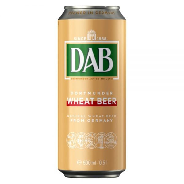 Bia DAB Wheat Beer 4.8% - Lon 500ml - Thùng 24 Lon