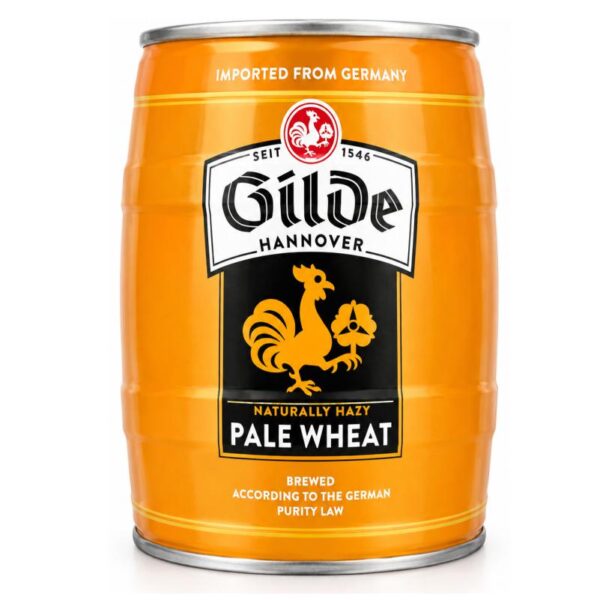Bia Gilde Pale Wheat 5% - Bom 5 Lít