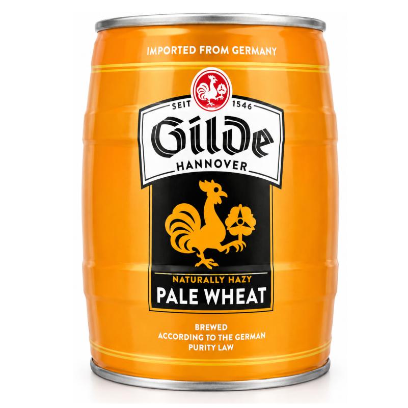 bia gilde pale wheat bom 5 lít