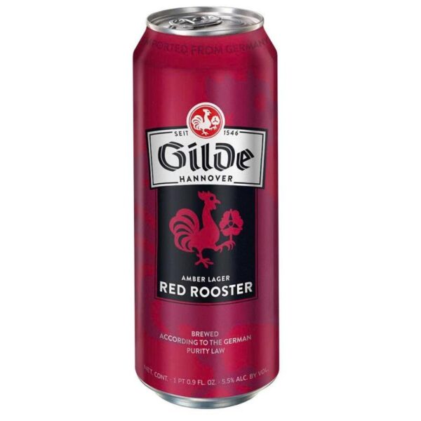 bia gilde red rooster lon 500ml